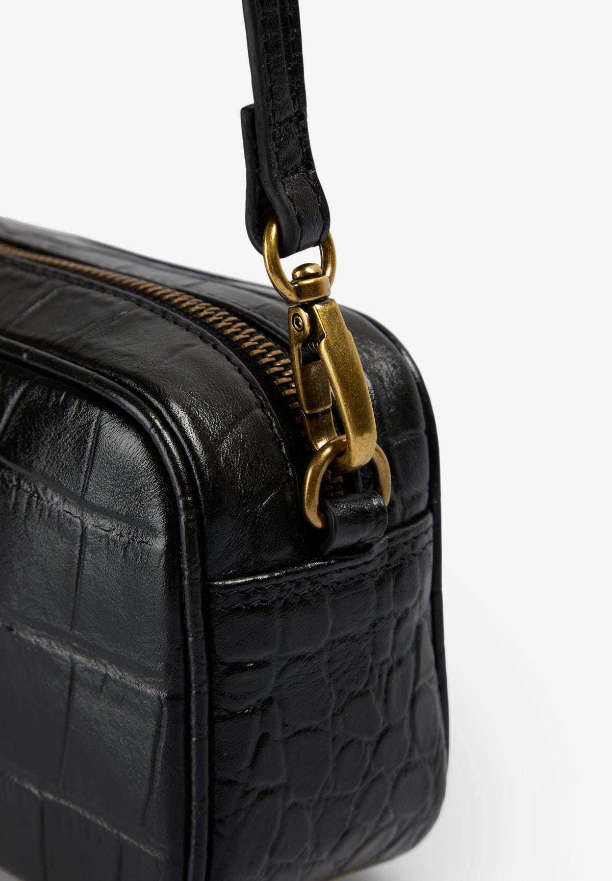BAGUETTE-BAG AUS LEDER