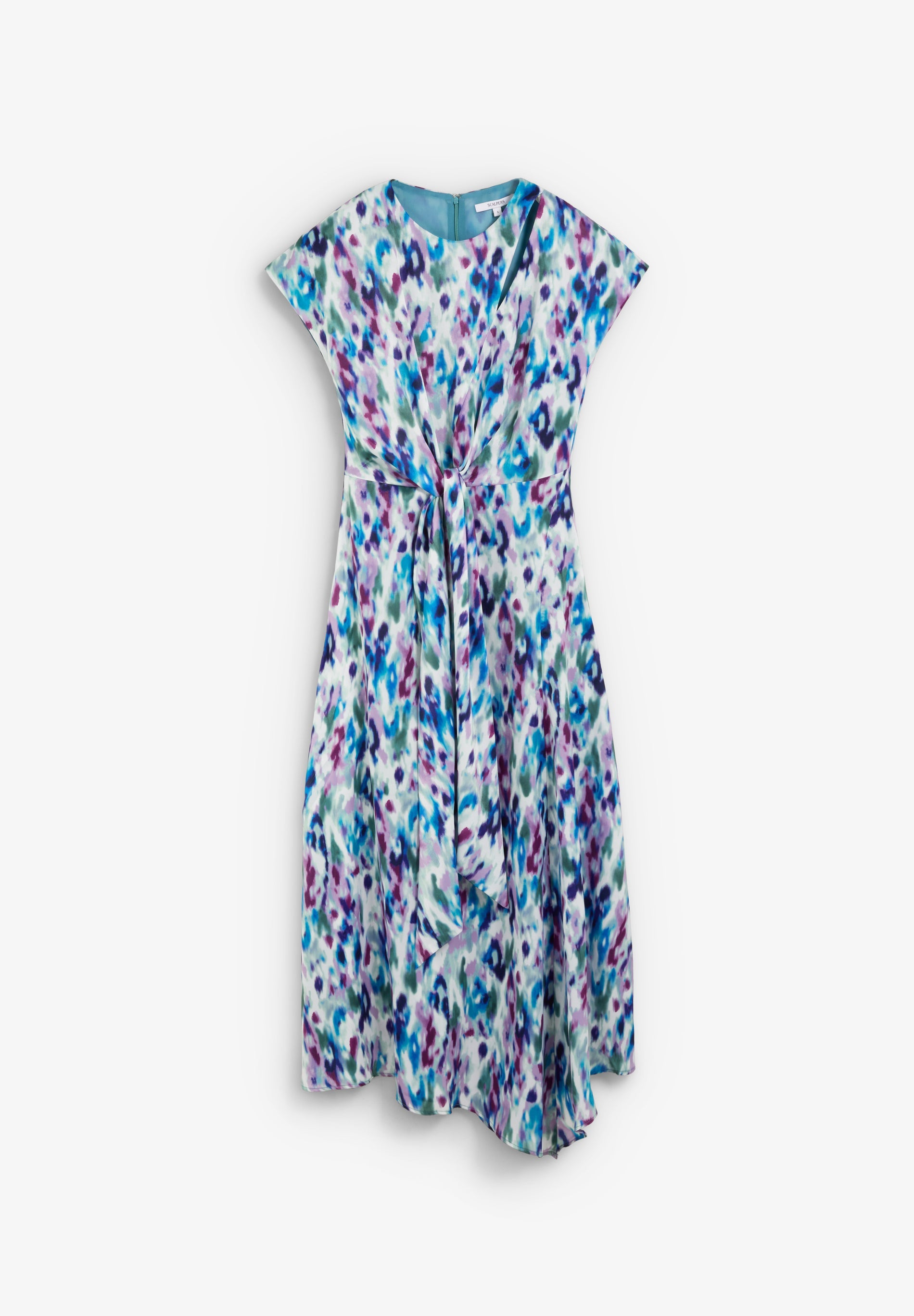 SCBELT FER PRINT DRESS