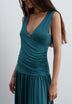VESTITO DRAPPEGGIATO IN MAGLIA SOTTILE