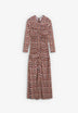 SCFILA GATHER PRINT JERSEY DRESS