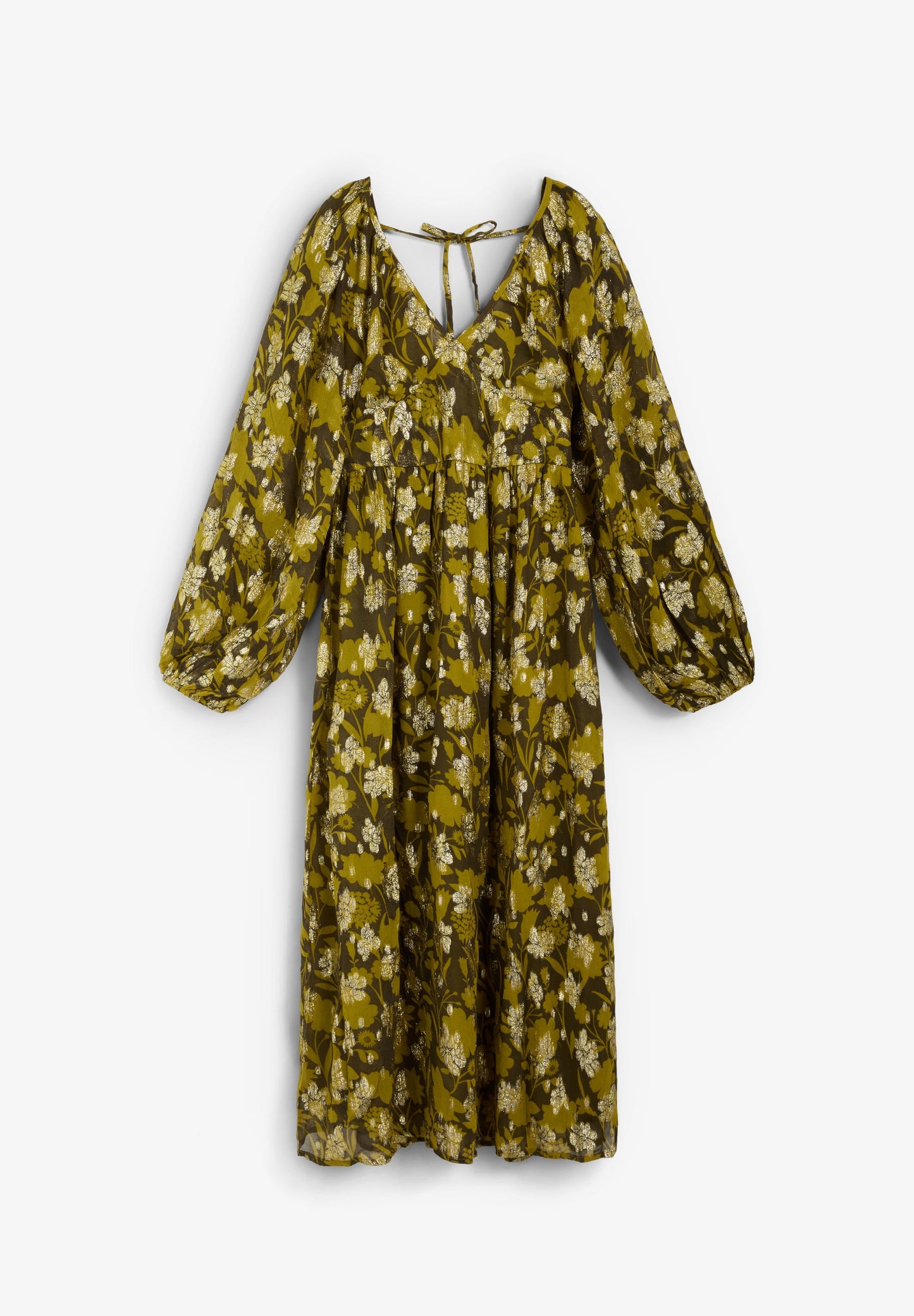 SCFLOWER LUREX LS DRESS