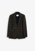 SCGREENCHECK BELT BLAZER
