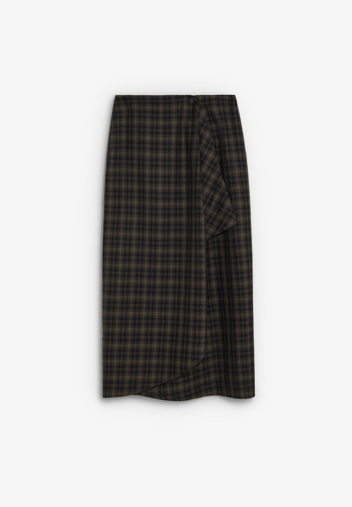 SCGREENCHECK BELT SKIRT