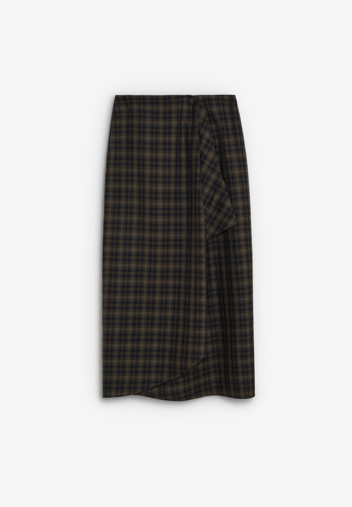 SCGREENCHECK BELT SKIRT