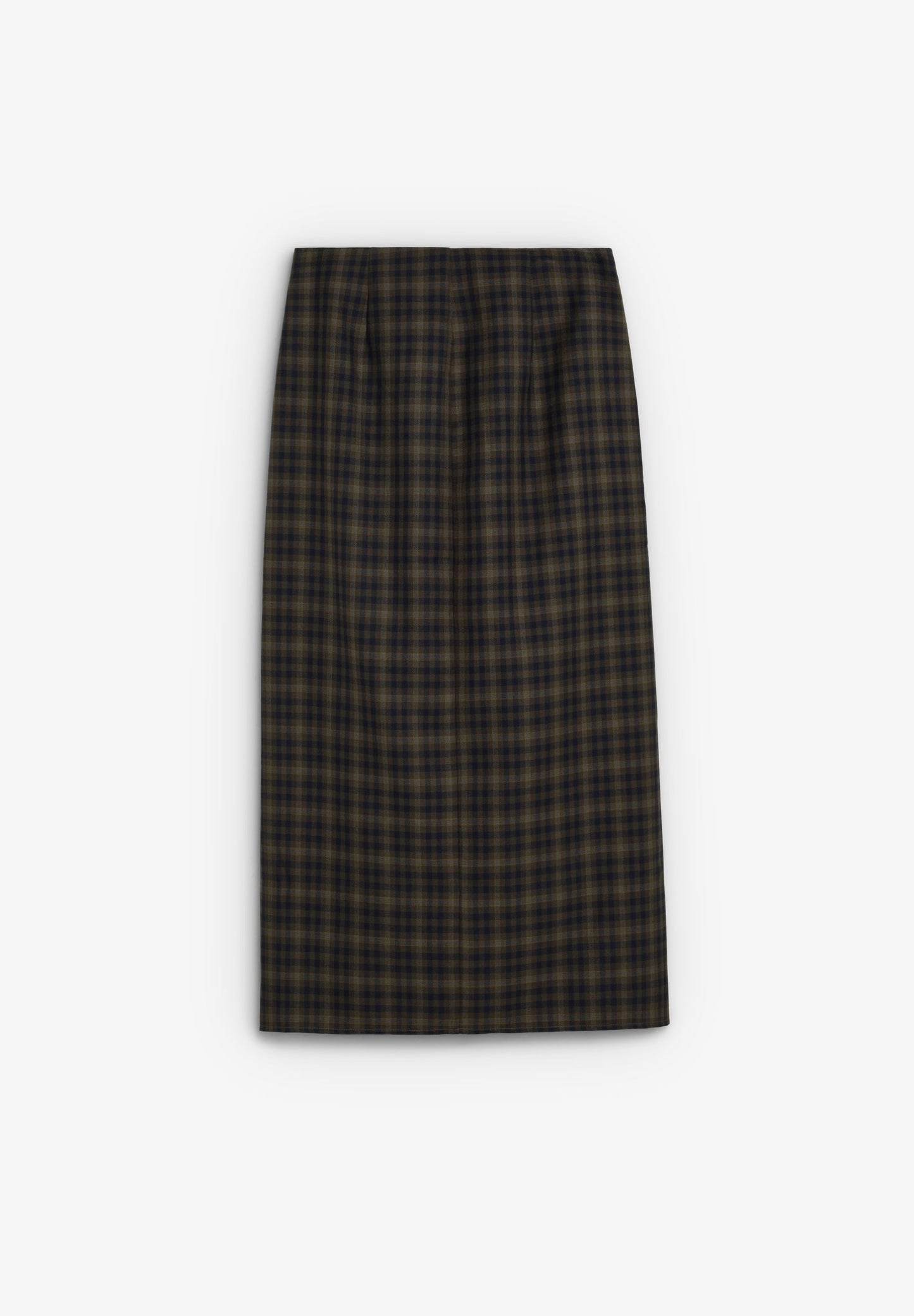 SCGREENCHECK BELT SKIRT