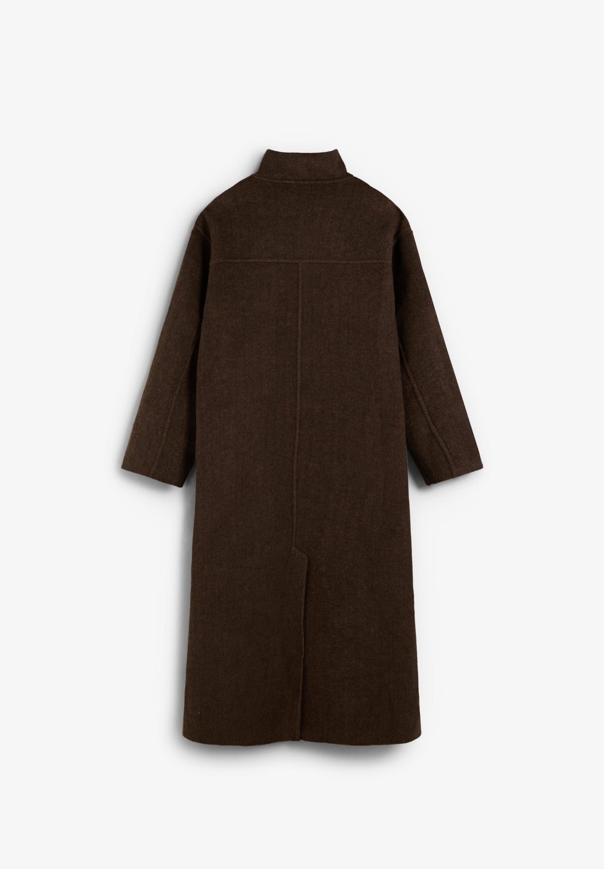 CHECKED COAT WITH SCARF