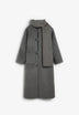 MANTEAU RÉVERSIBLE AVEC ÉCHARPE