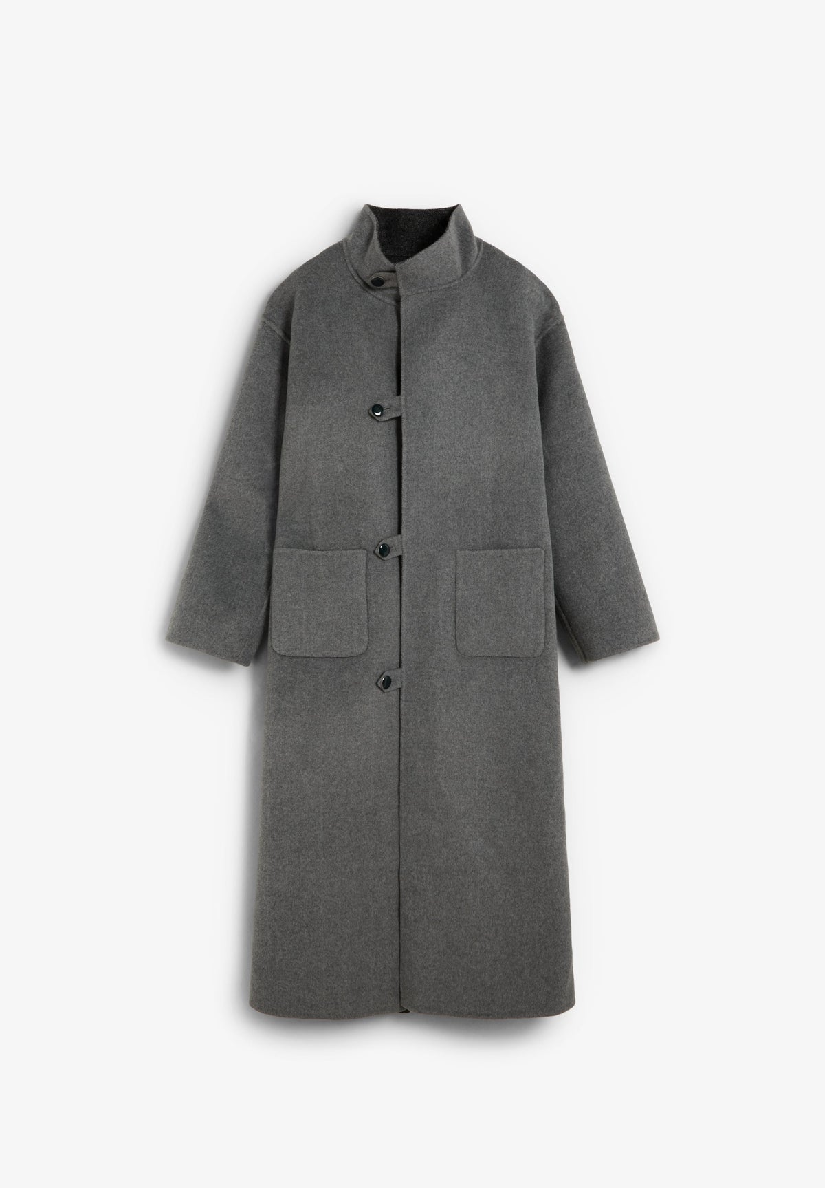 MANTEAU RÉVERSIBLE AVEC ÉCHARPE