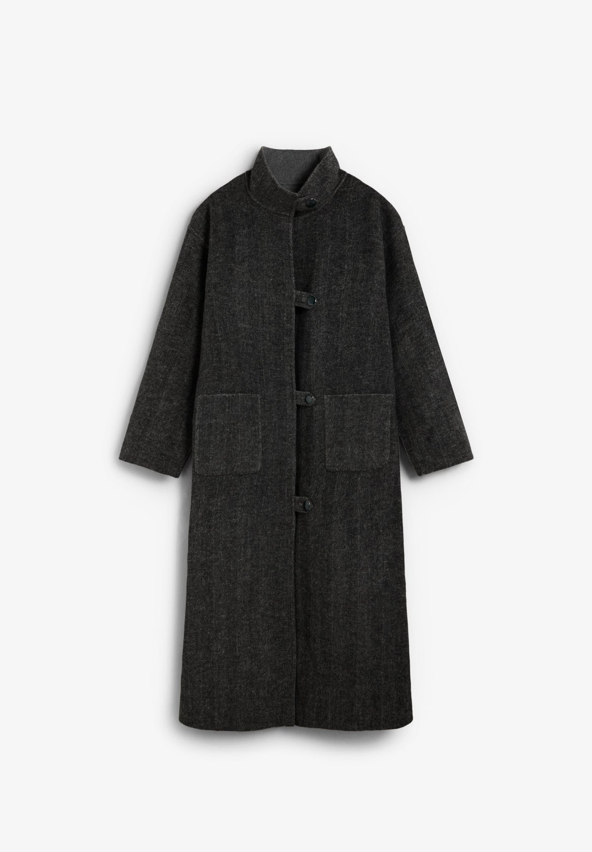 MANTEAU RÉVERSIBLE AVEC ÉCHARPE