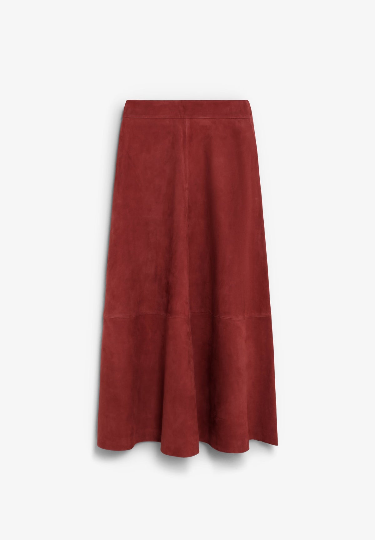 SCLEATHER SUEDE BOMBER SKIRT
