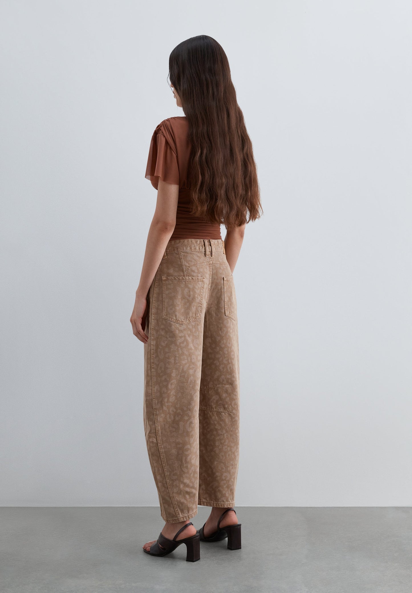 SCLEO BALLOON DENIM PANT
