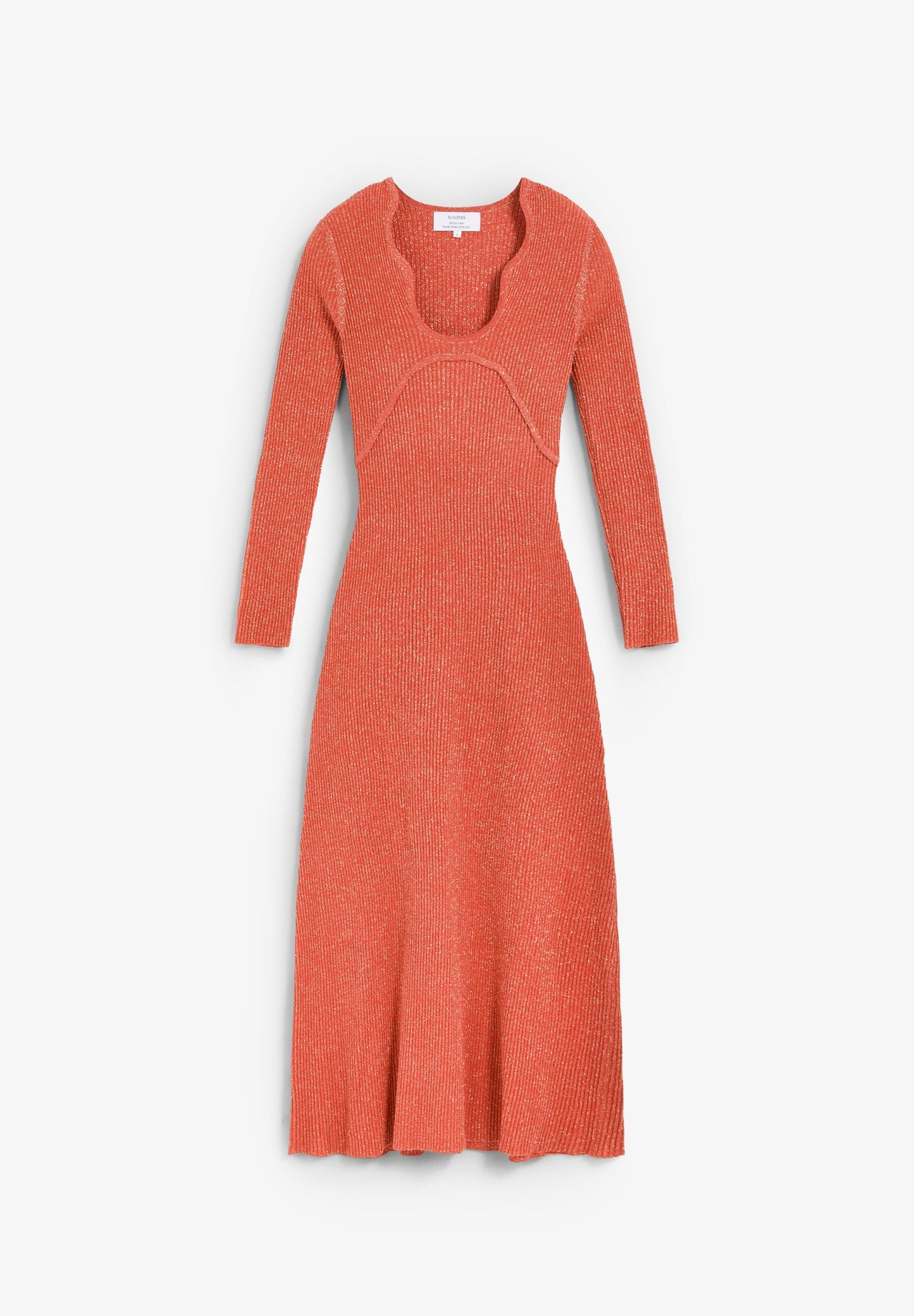 STRICKKLEID MIT LUREX