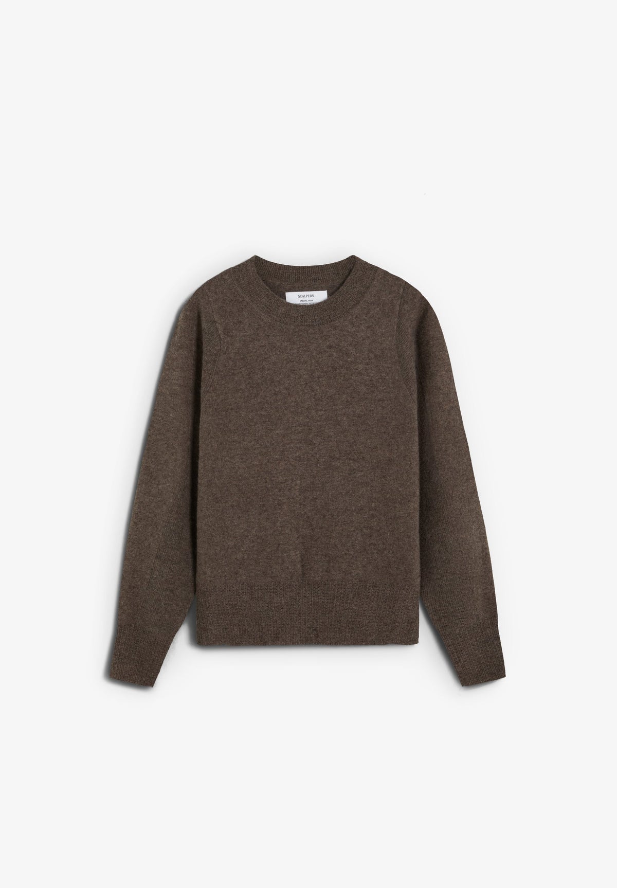 RIBBED DETAIL SWEATER