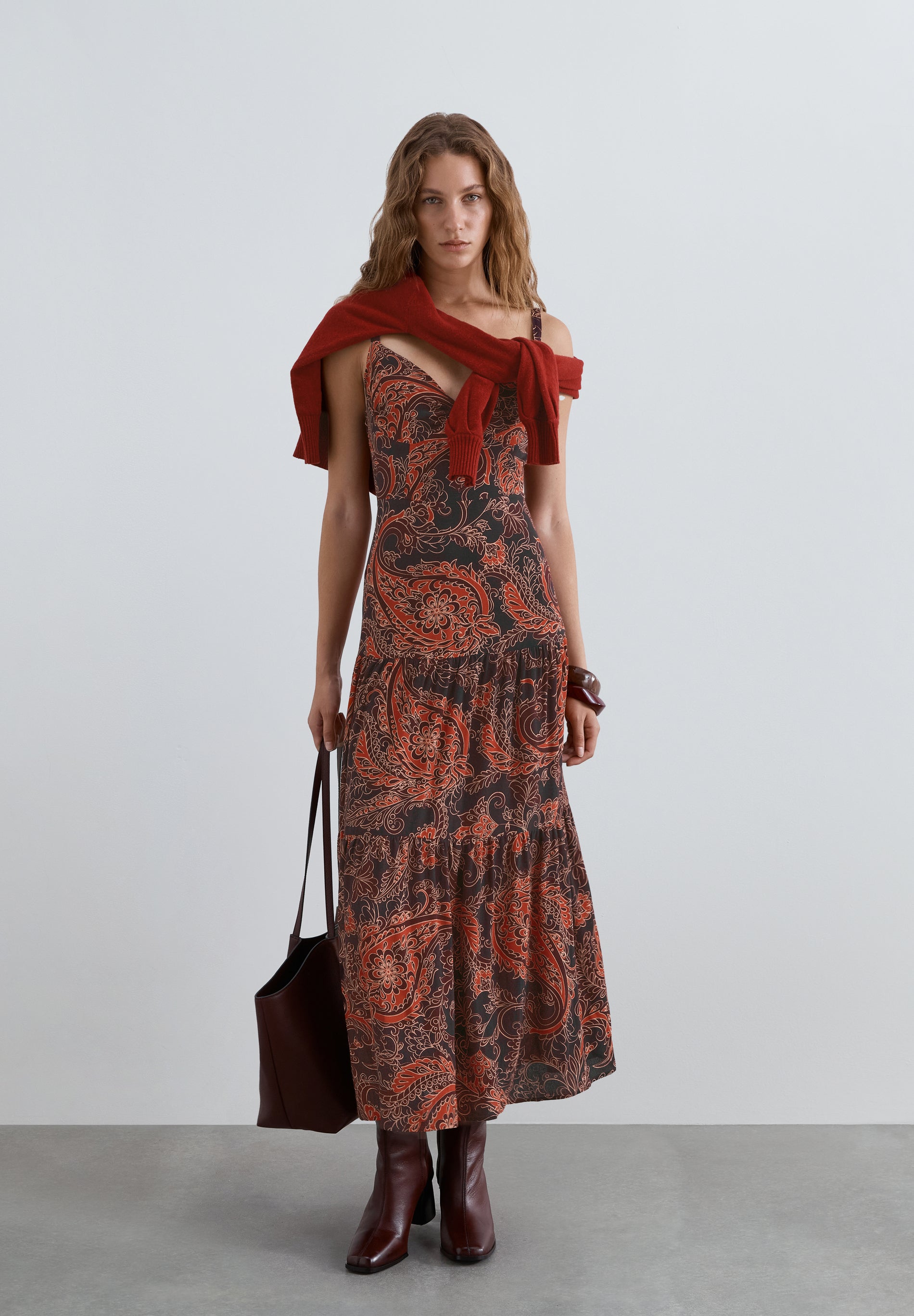 ROBE IMPRIMÉ TEXTURE