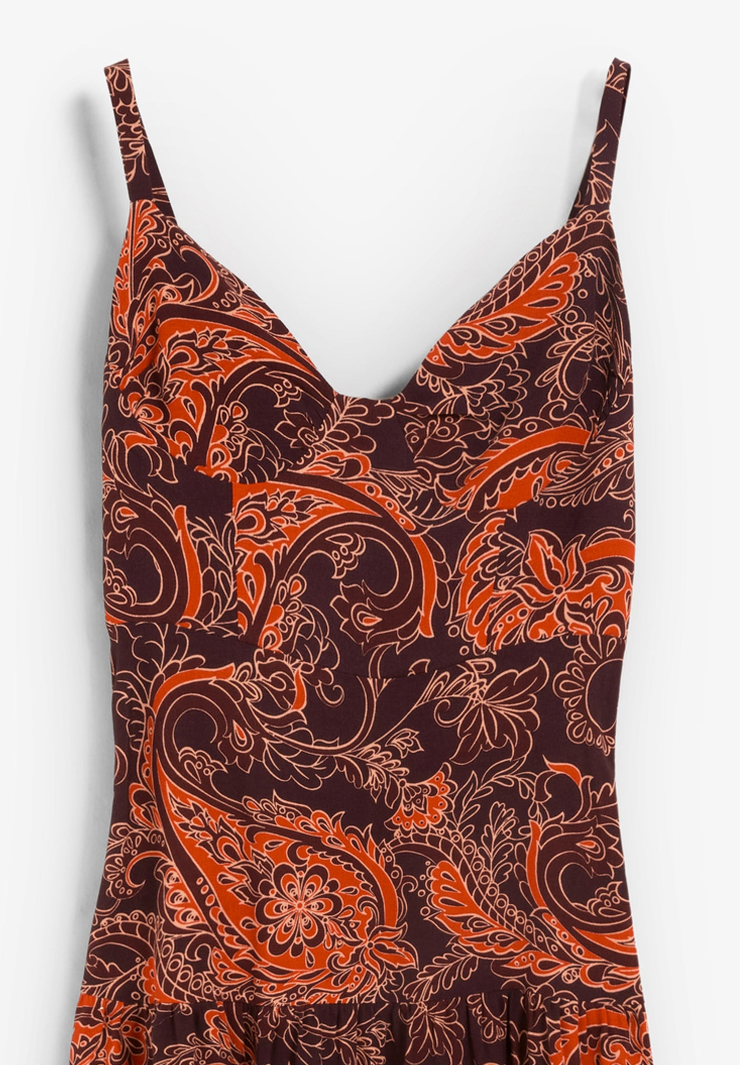 TEXTURED PRINT DRESS