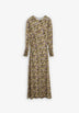 SCOVERLOCK GATHER JERSEY DRESS