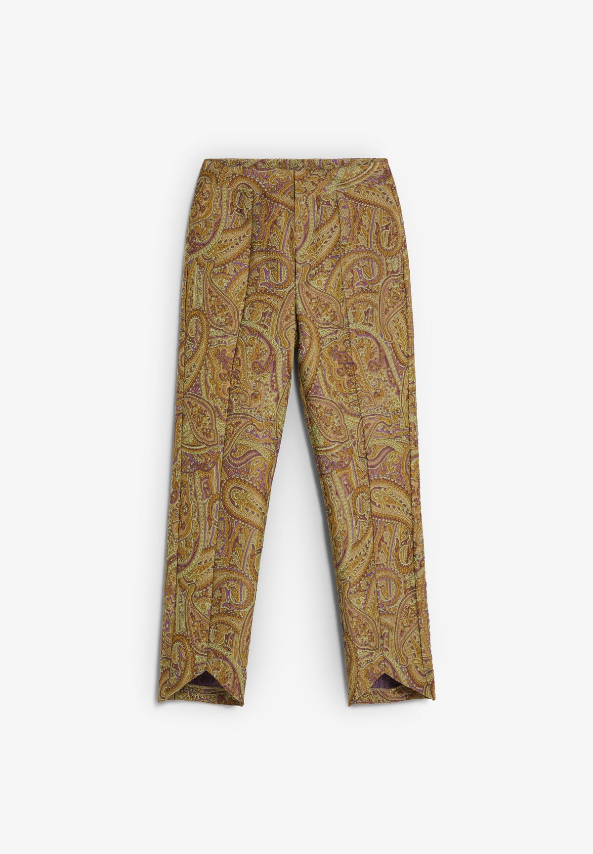 PAISLEY PRINT TROUSERS