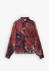 SCPATCH PRINT BLOUSE