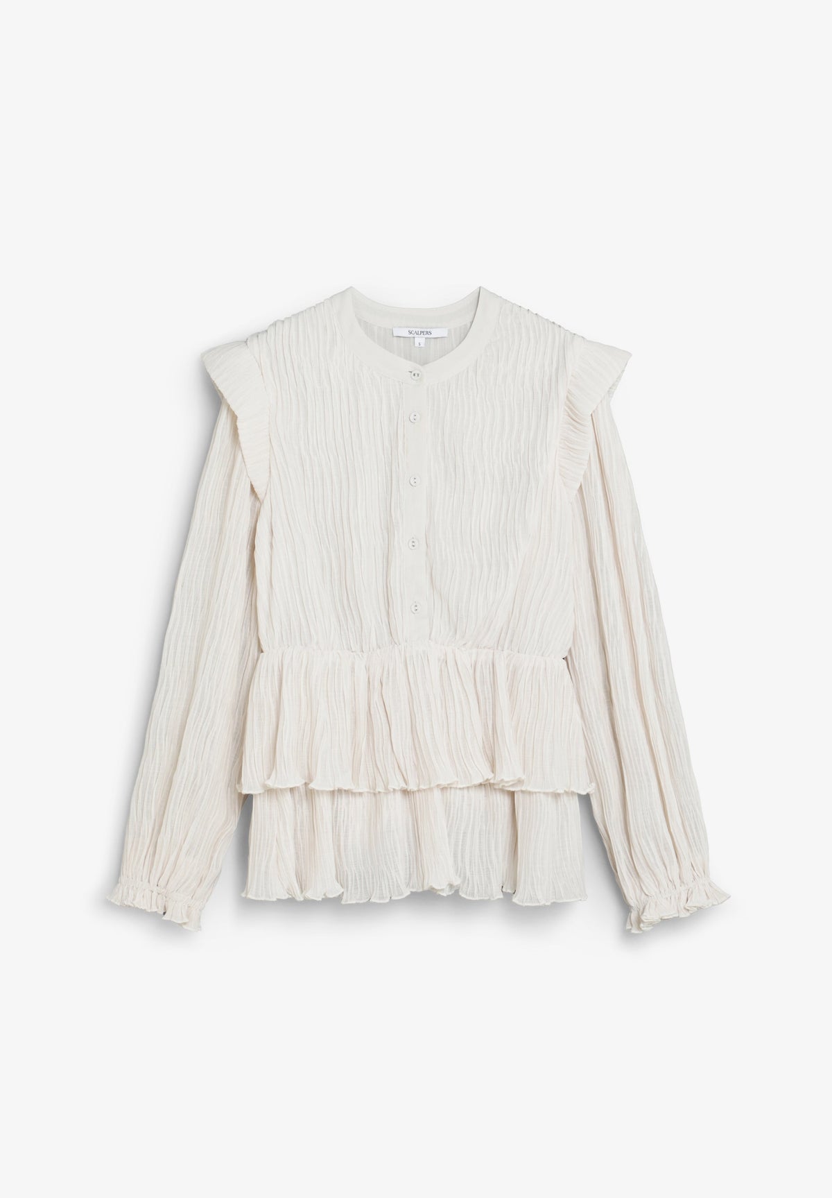 SCPLEATED BLOUSE