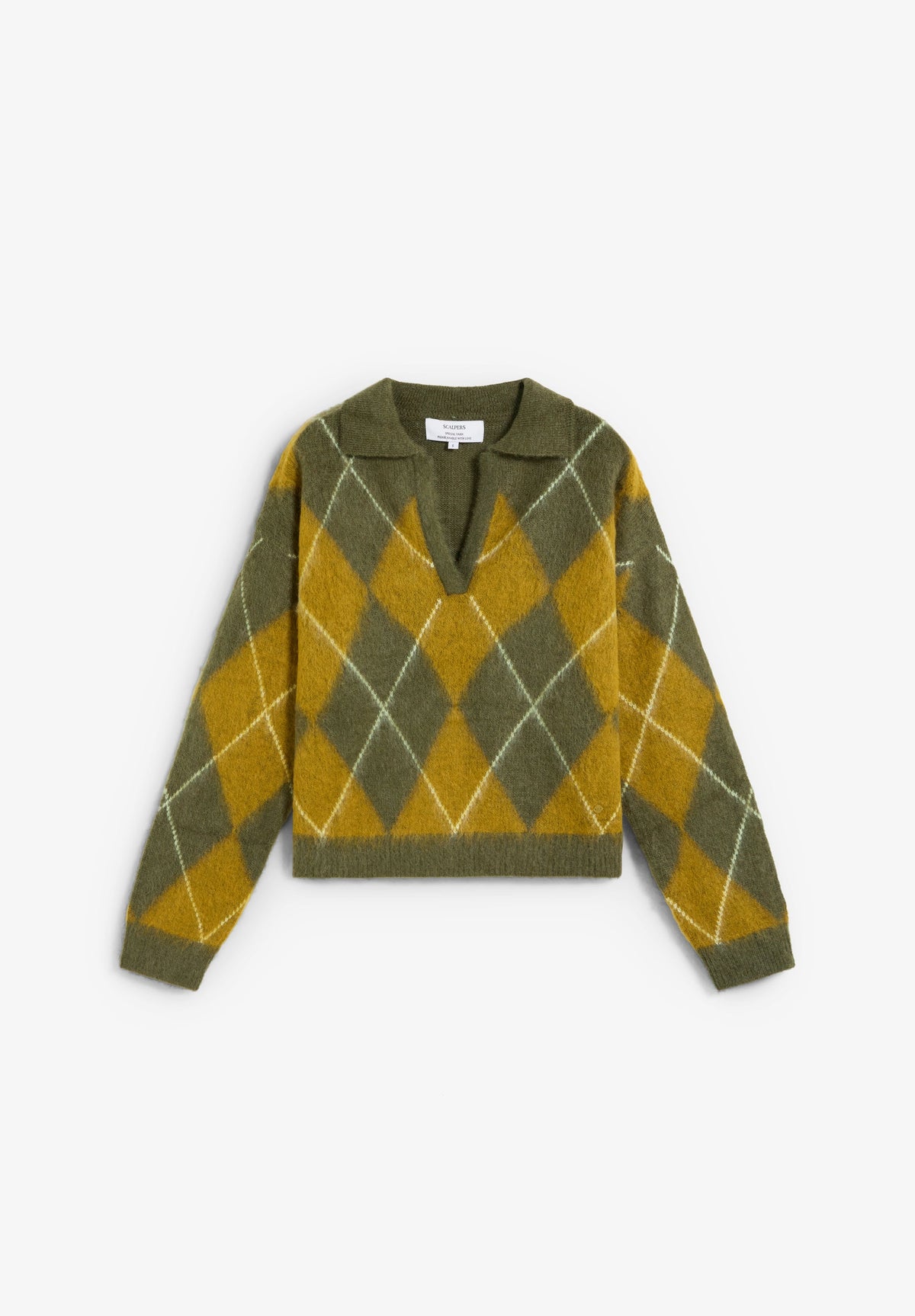 PULL LOSANGES COL POLO