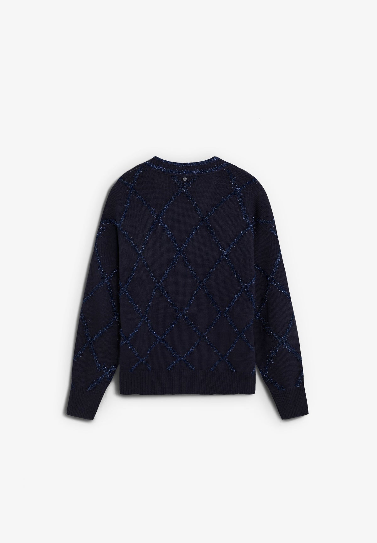 SCROMBO LUREX KNIT CARDIGAN