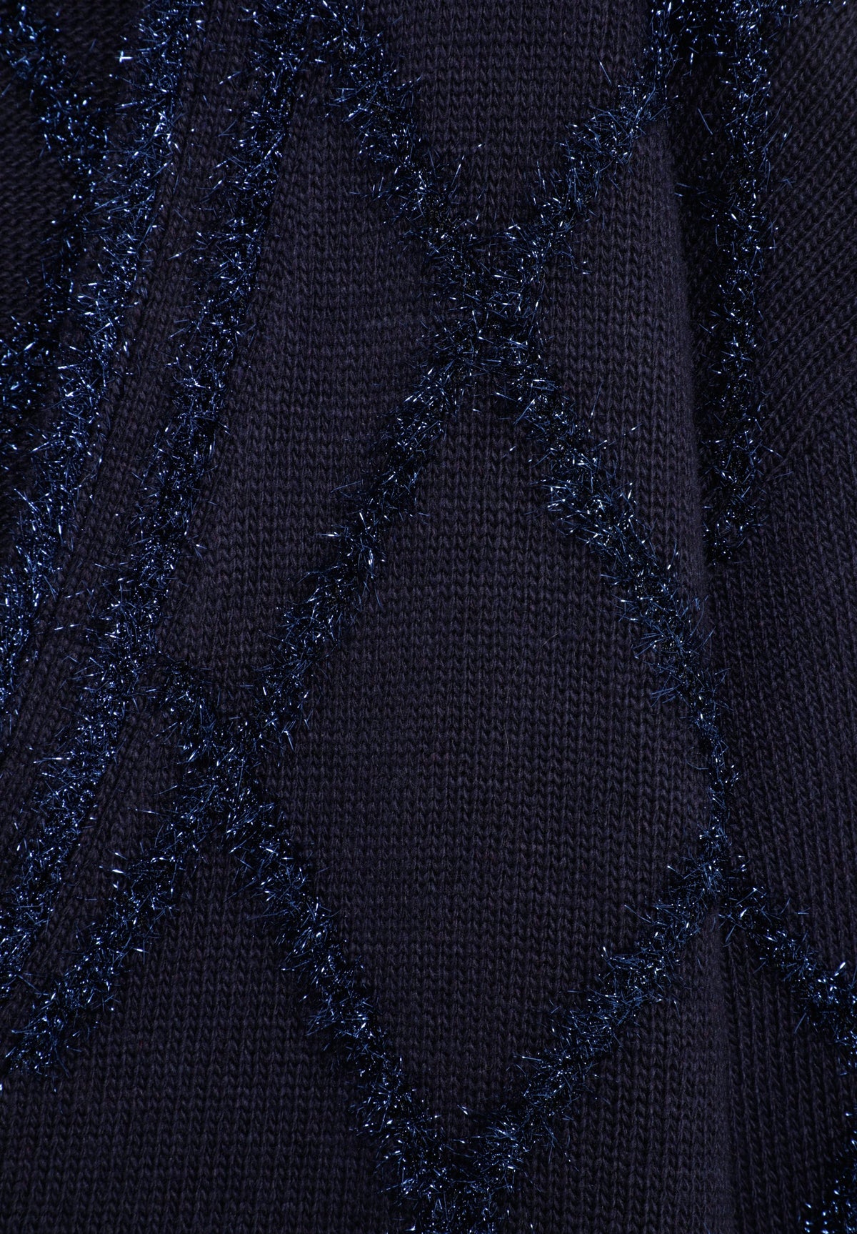 SCROMBO LUREX KNIT CARDIGAN