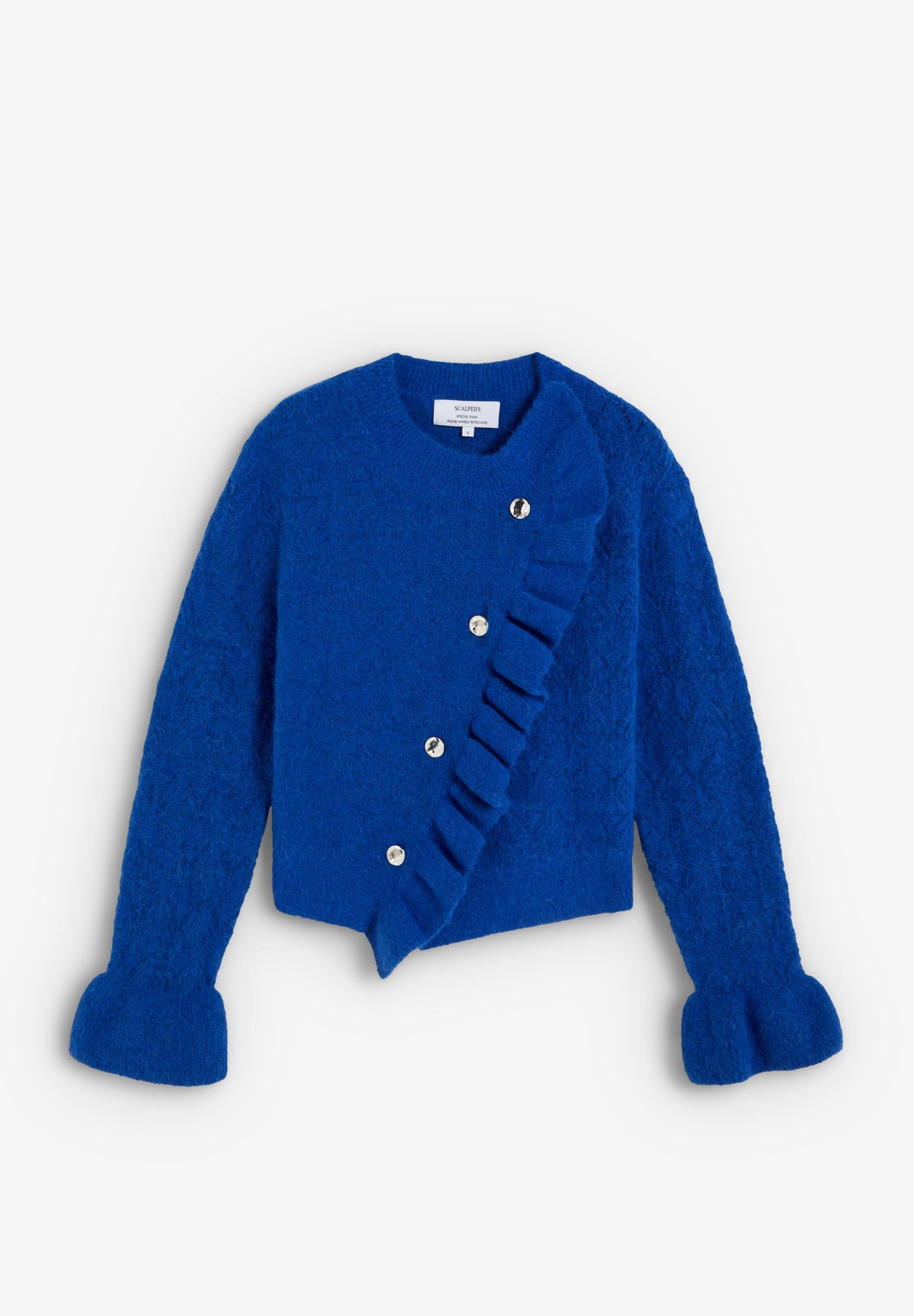 SCRUFFLE KNIT CARDIGAN