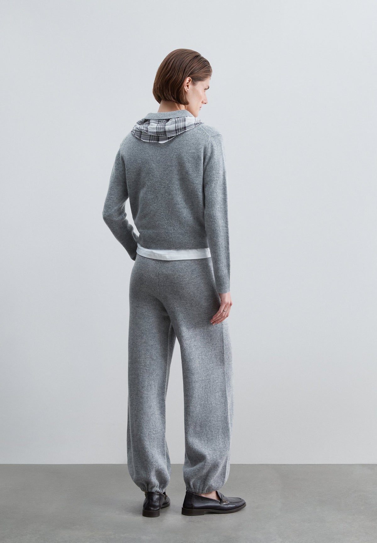 SCSCARF KNIT PANT