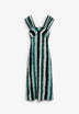 SCSTRIPES SLIP JERSEY DRESS
