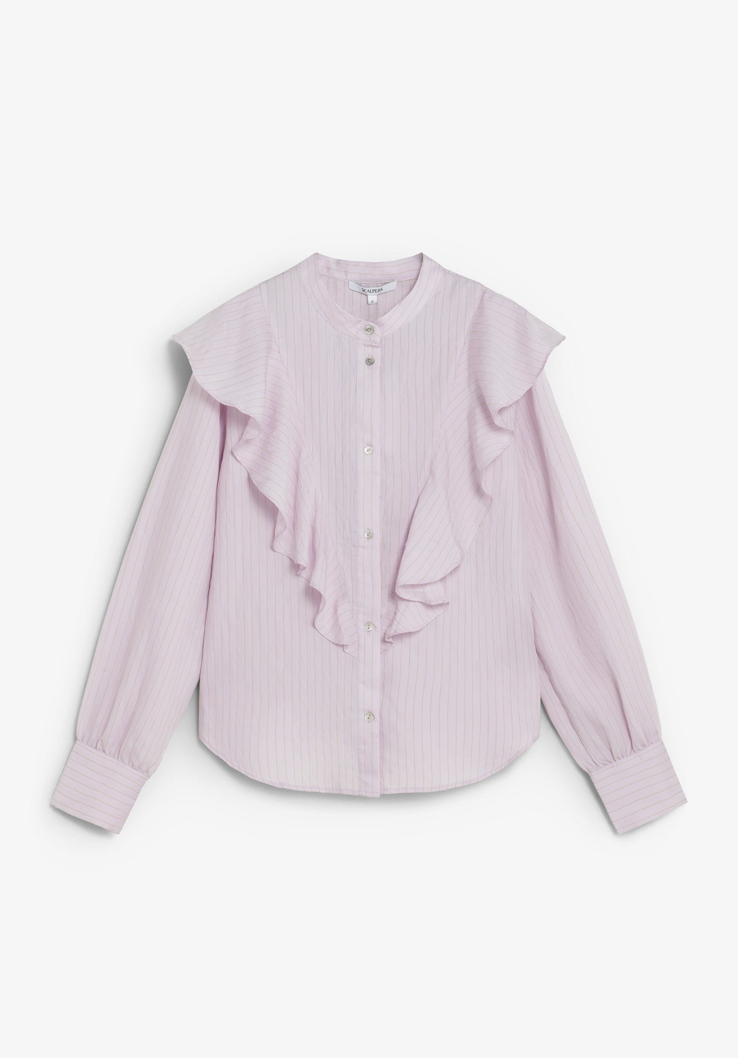 SCSTRIPESFRILL SHIRT