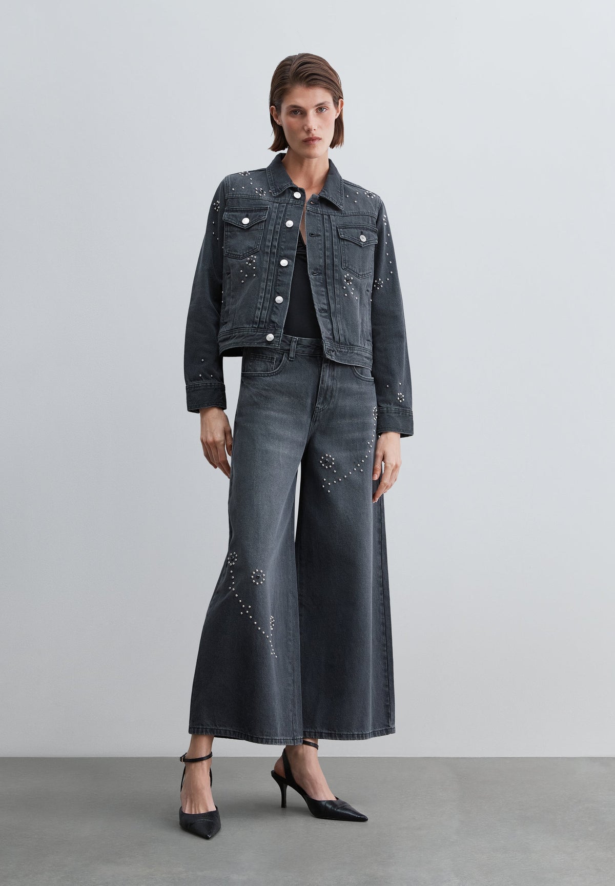 SCSTUDS DENIM JACKET