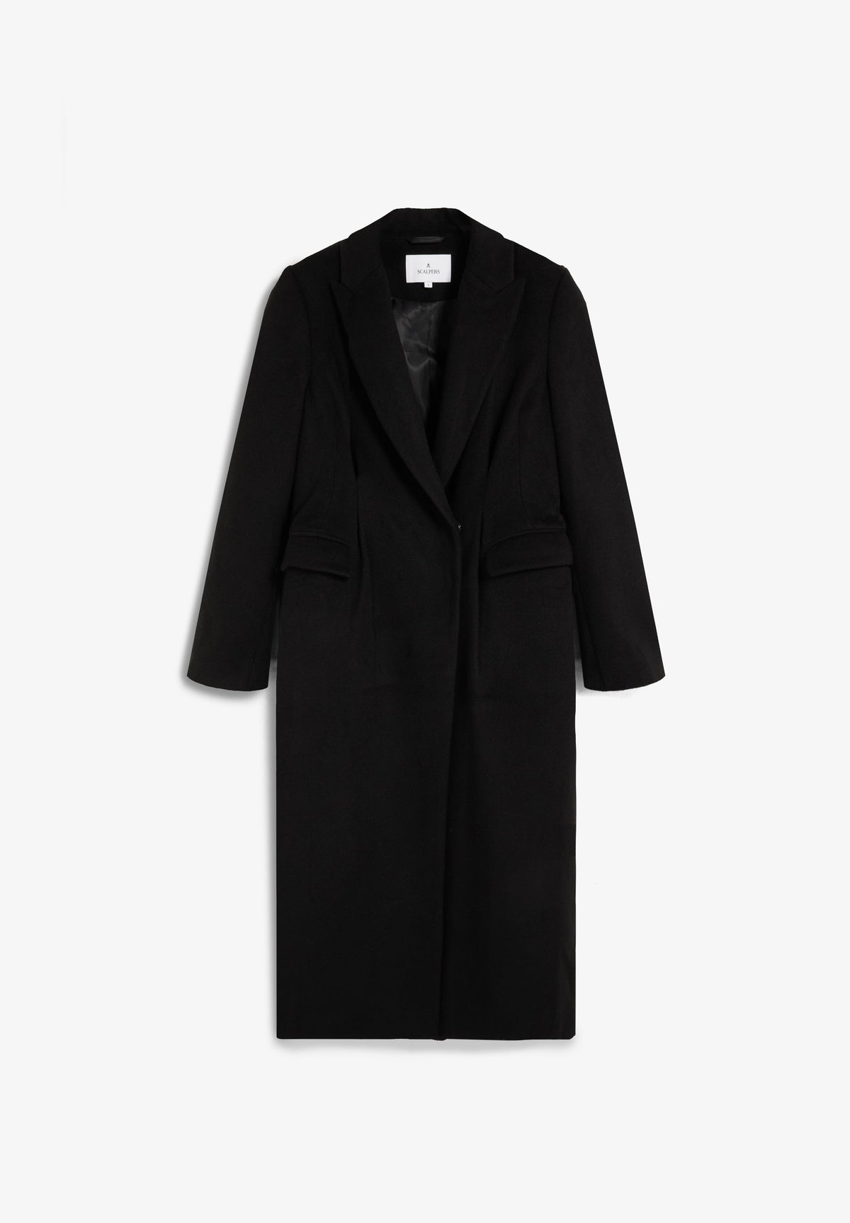 WOOL COAT WITH DARTS