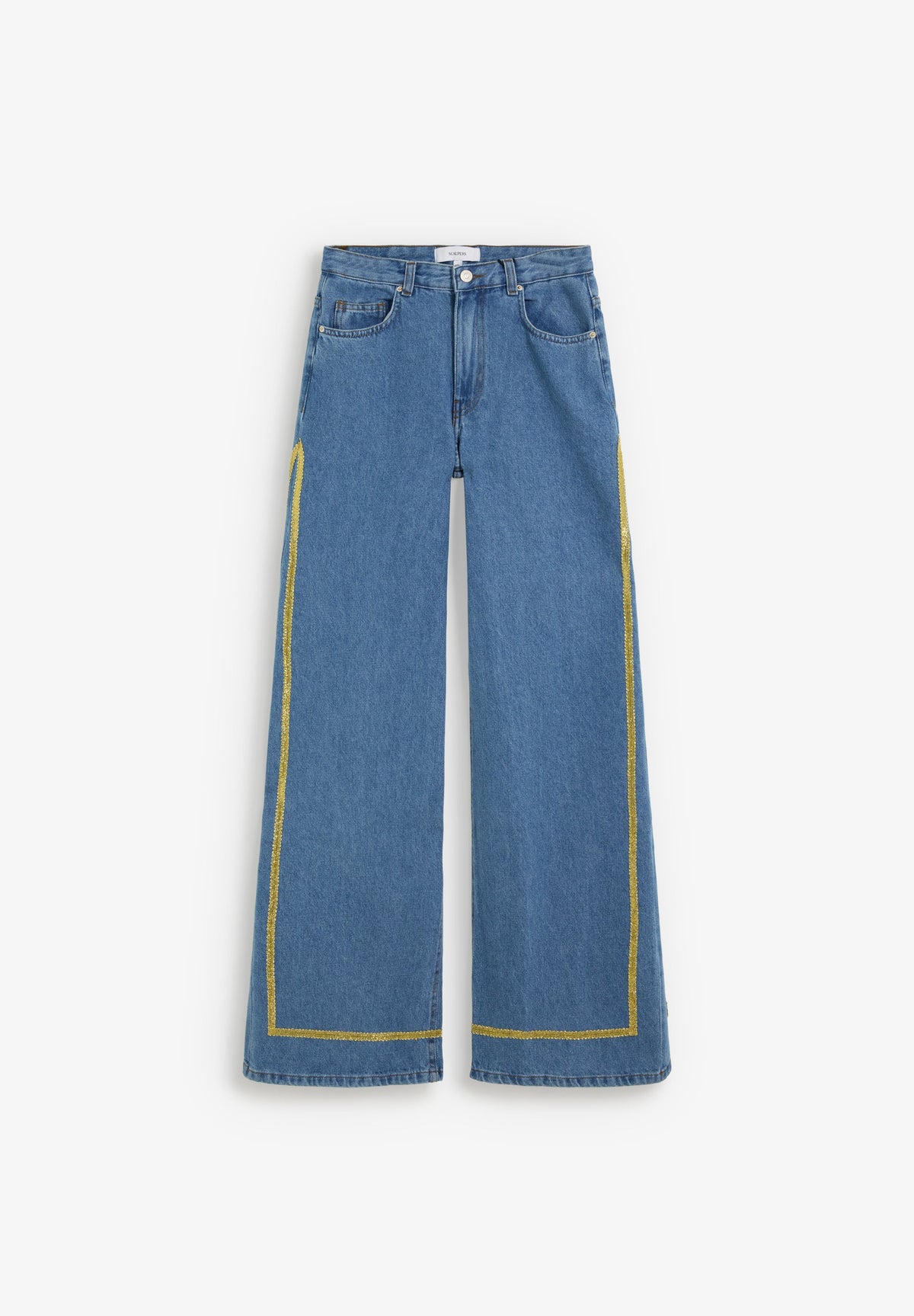 SCTAPETRIM DENIM PANT