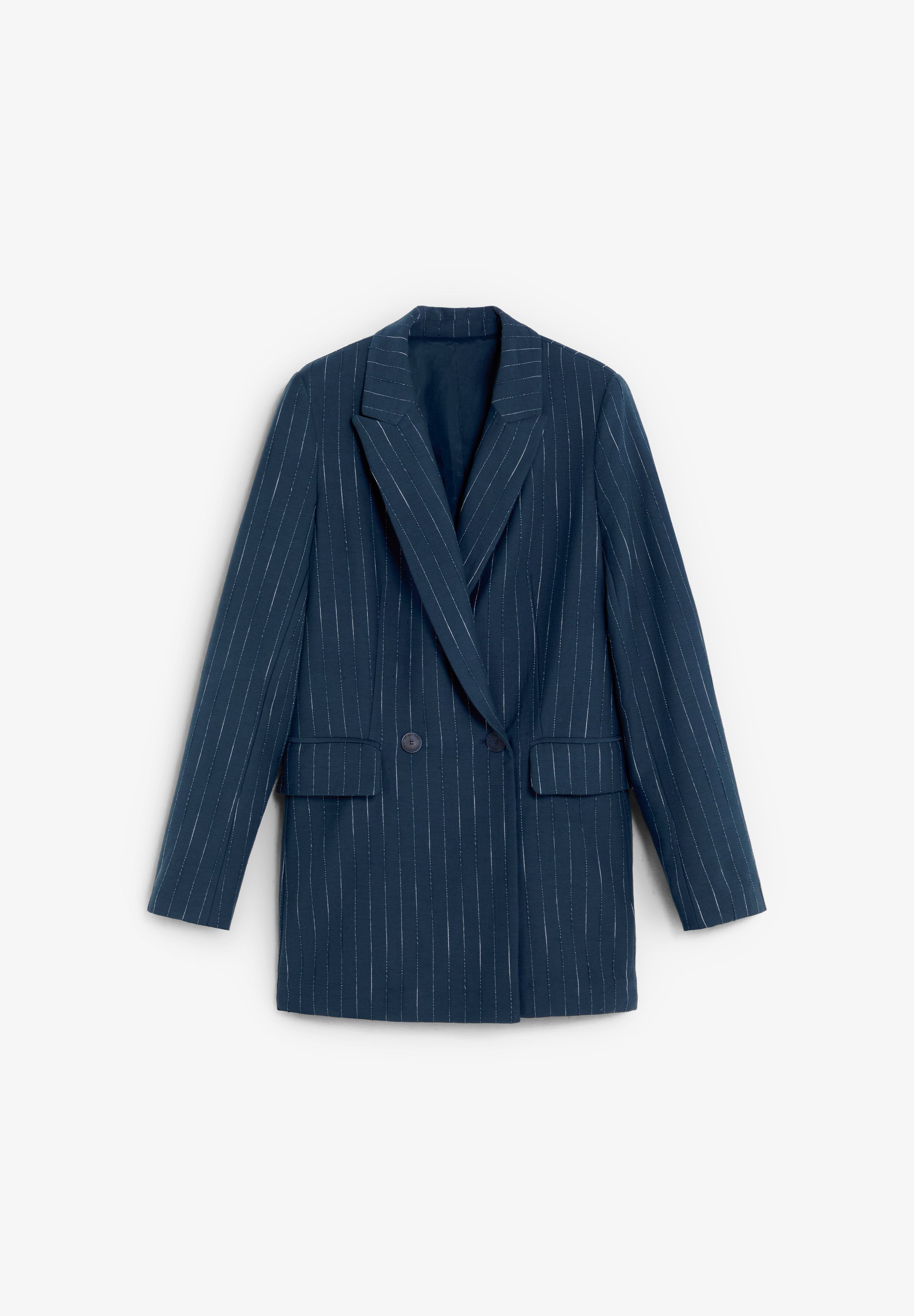 LUREX-BLAZER MIT STREIFEN
