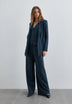 STRIPED LUREX TROUSERS
