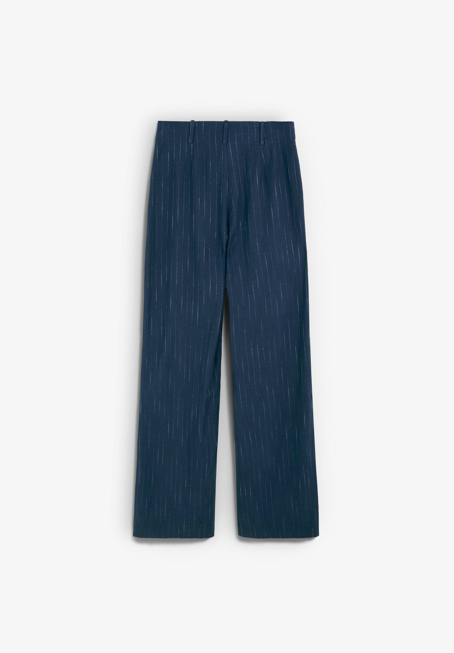 STRIPED LUREX TROUSERS