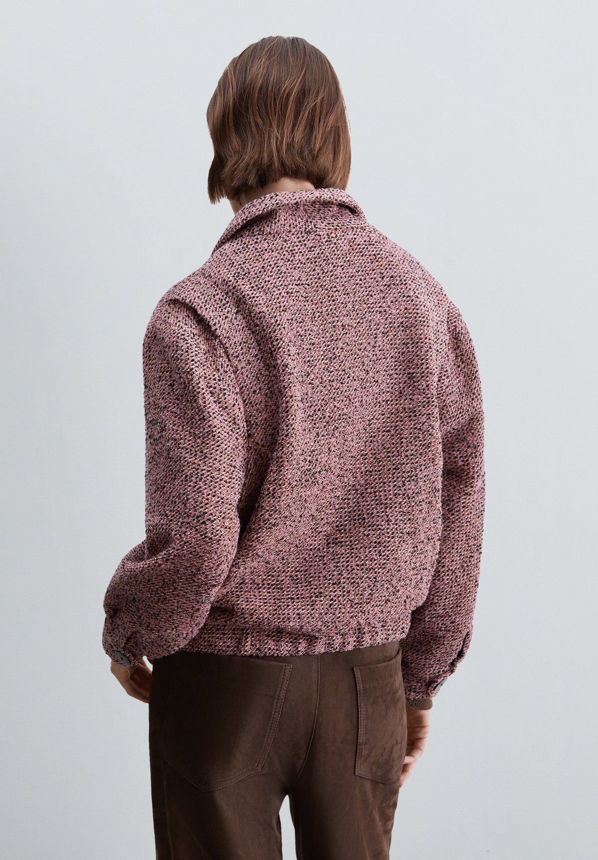 BOMBER JACKET WITH LAPELS