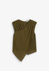 SCWRINKLE BRAID TOP