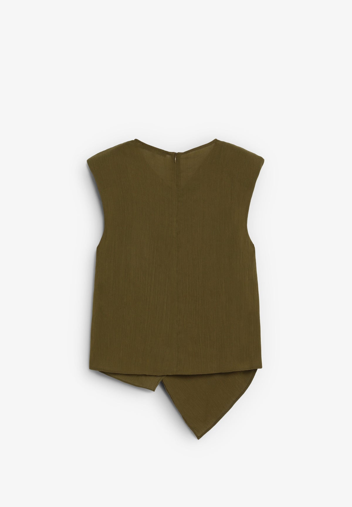 SCWRINKLE BRAID TOP