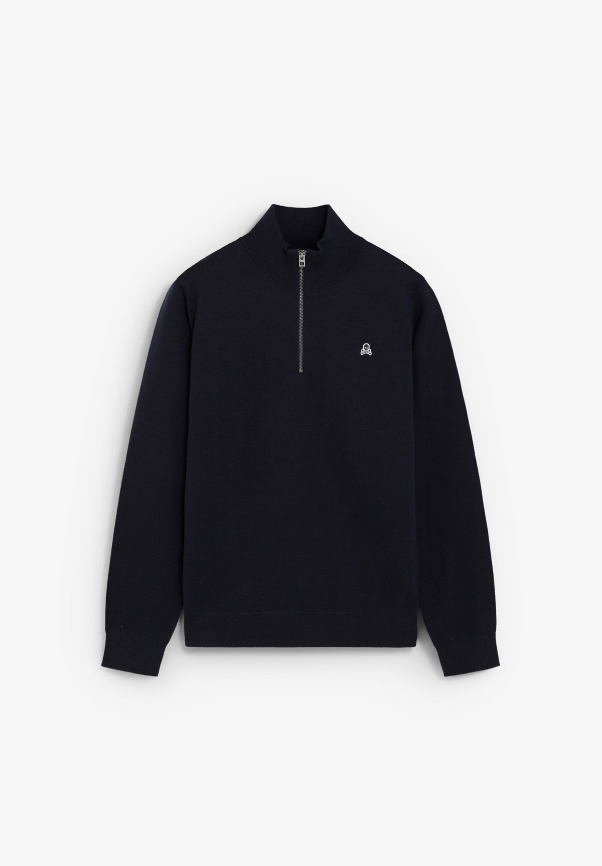SCPATCH HALF ZIPPER BT TRICOT