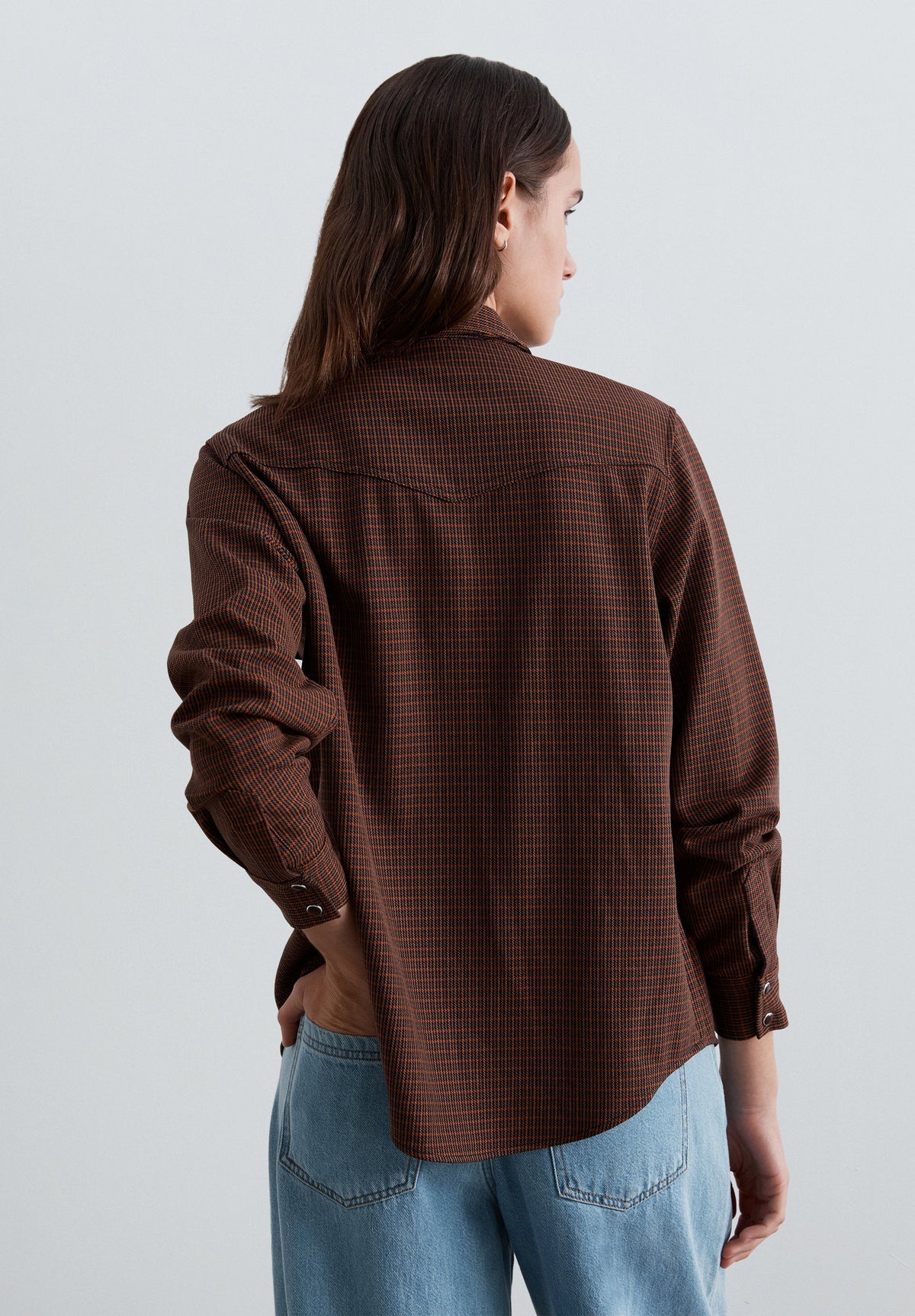 CHEMISE CARREAUX AVEC POCHES