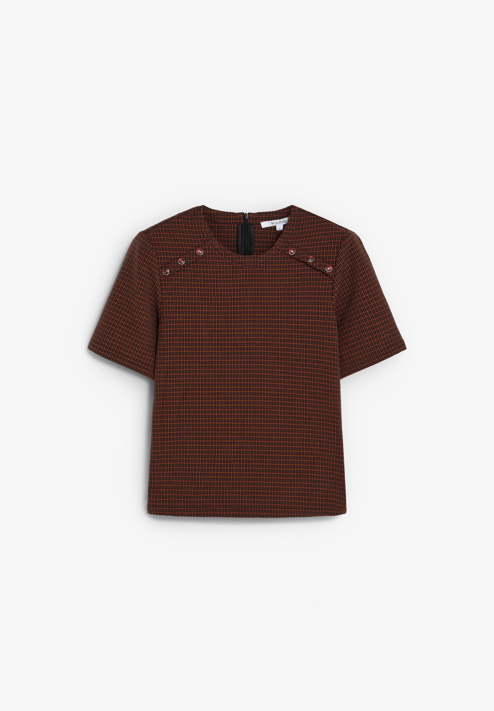 SCKNITTY CHECK SPORT TEE
