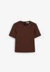 KARIERTES SHIRT MIT DETAIL AN DER SCHULTER