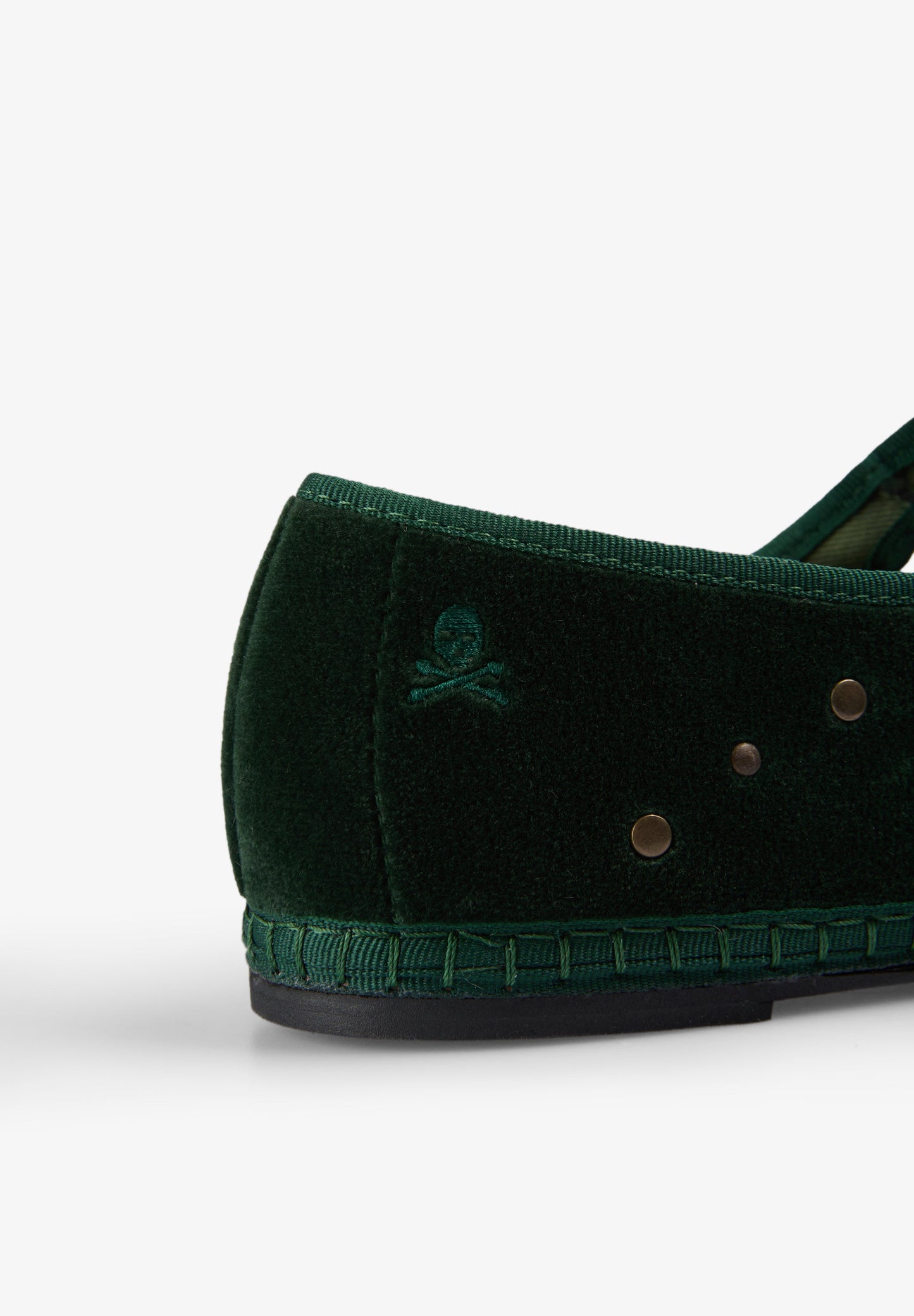 SCVELVETSTUDSSTRAP SLIPPER