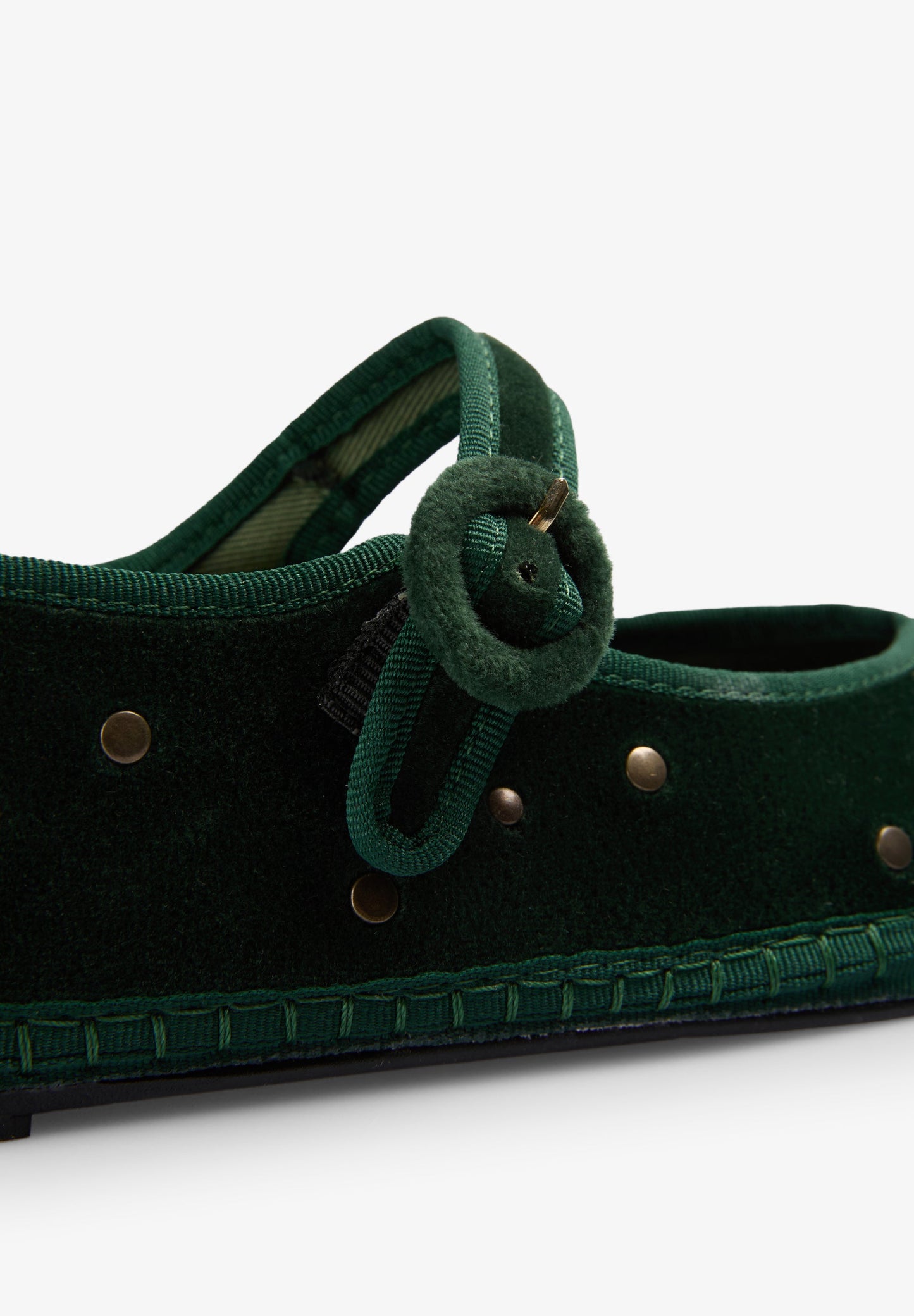 SCVELVETSTUDSSTRAP SLIPPER