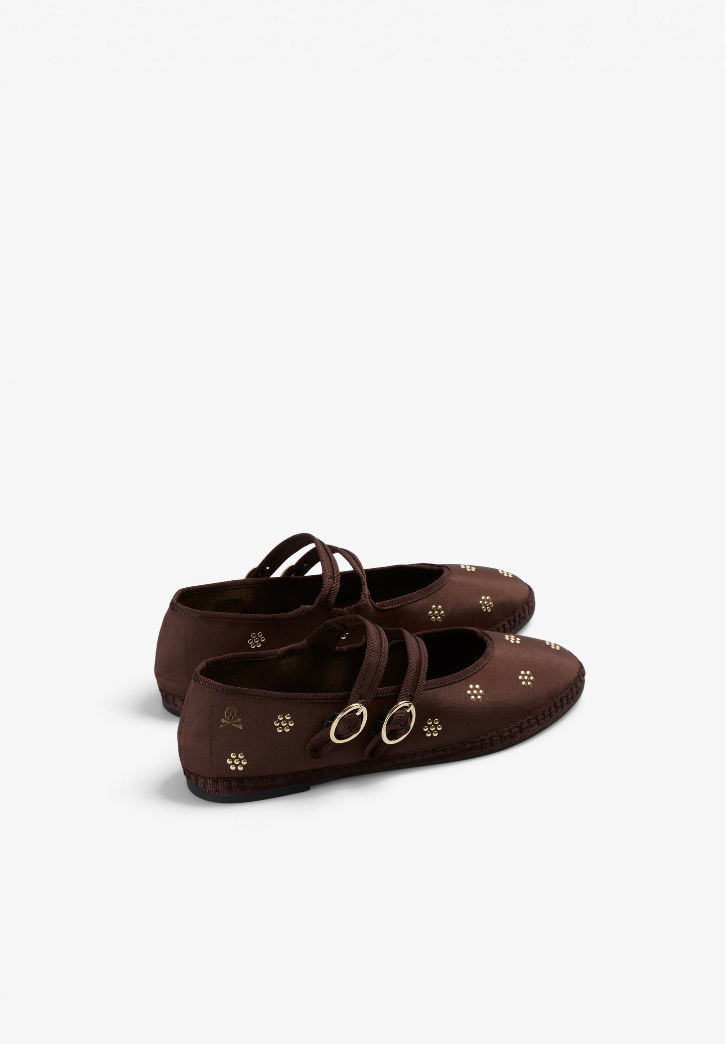 SCSATENSTUDSDOUBLESTRAP SLIPPER