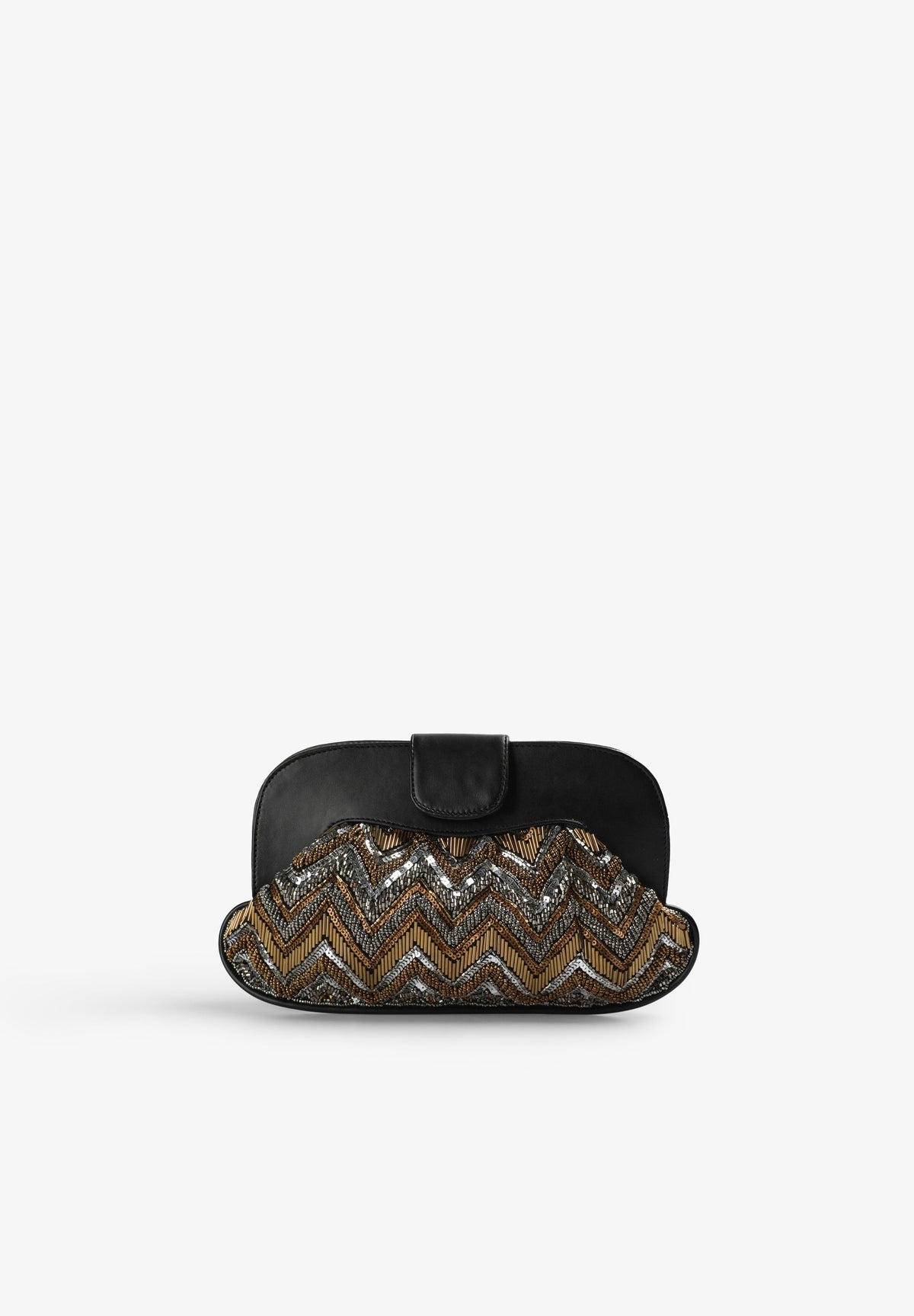 BEADED CLUTCH BAG