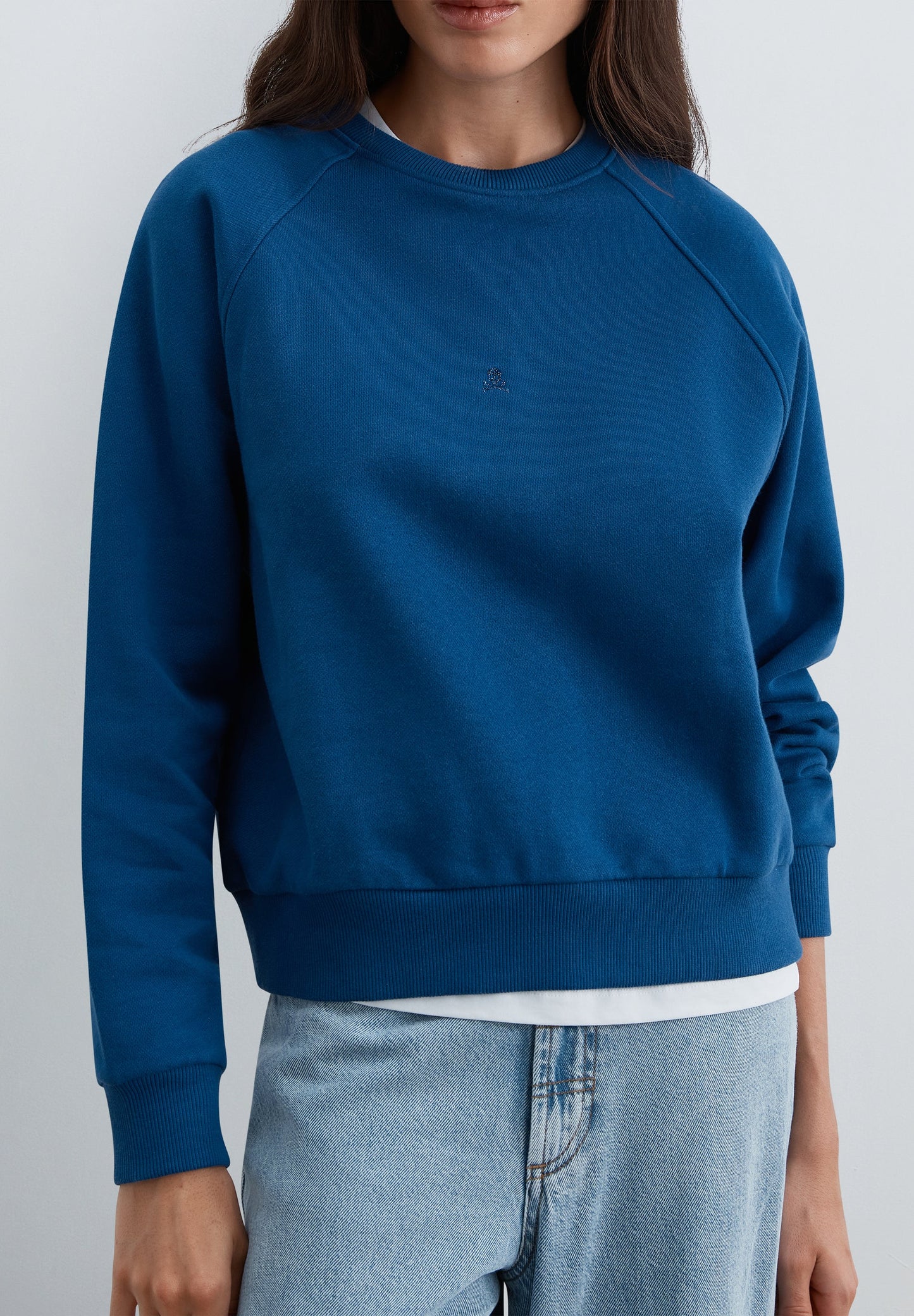 SCCAVIAR SKULL BACK SWEATER