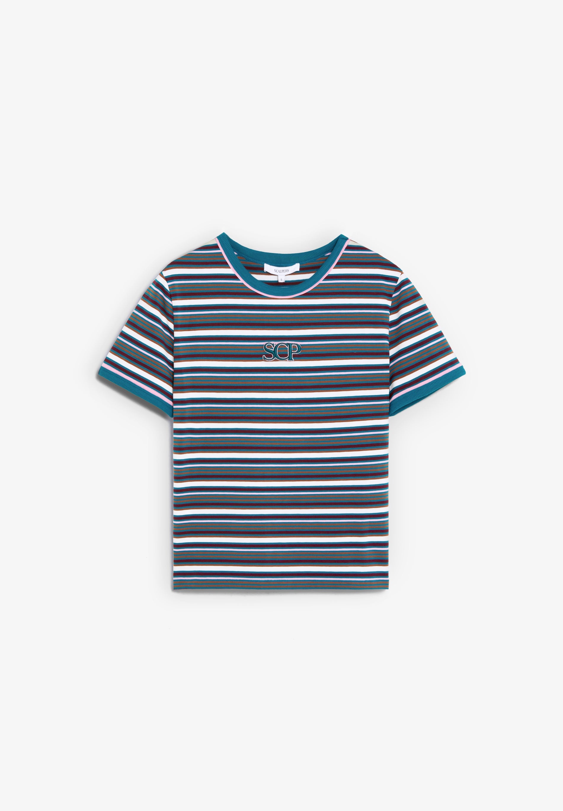 SHIRT MIT BUNTEN STREIFEN