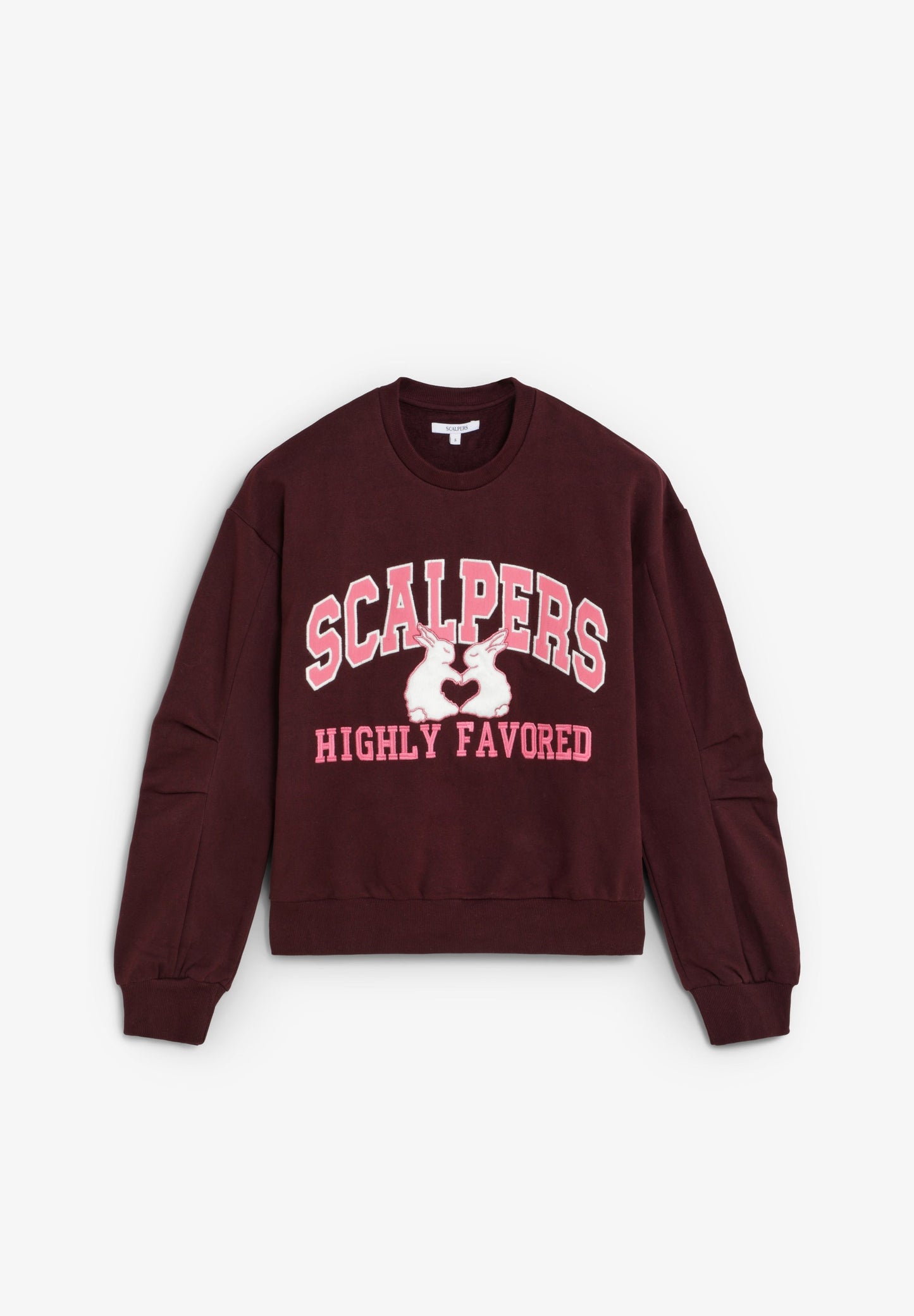 HOODY MIT STICKEREI VORNE